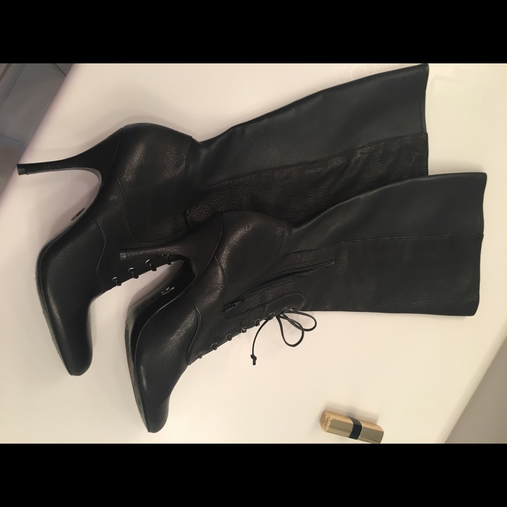 J Vincent high knee boots size 8